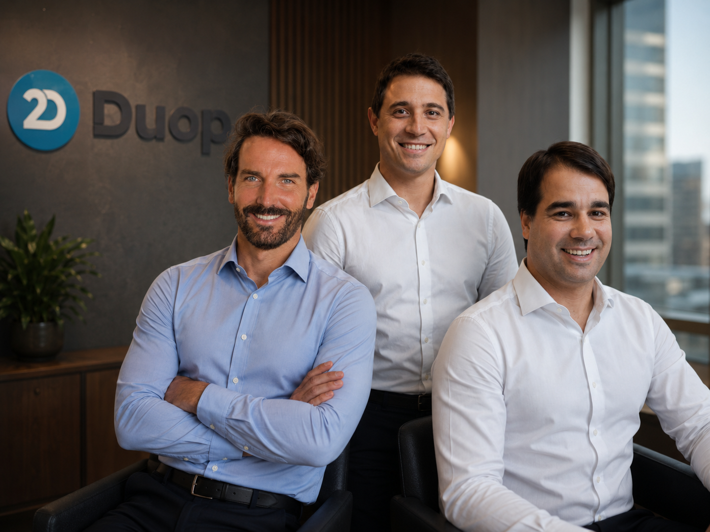 Equipe Duop — sócios responsáveis pela curadoria patrimonial